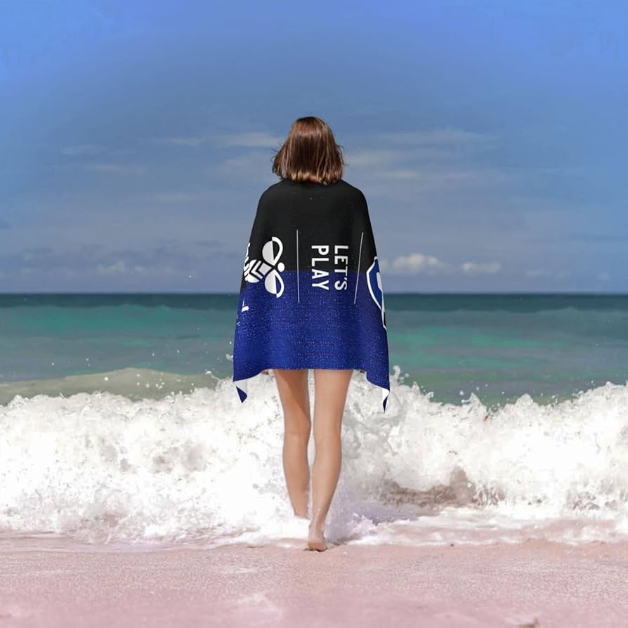 Amazon｜バスタオル ガンバ大阪 ビーチタオル 大判 速乾 通気 柔らかい